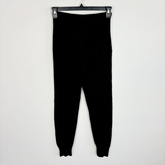 Weekend Stories Journee Recycled Cashmere Jogger in Black Size XXS - Picture 4 of 11